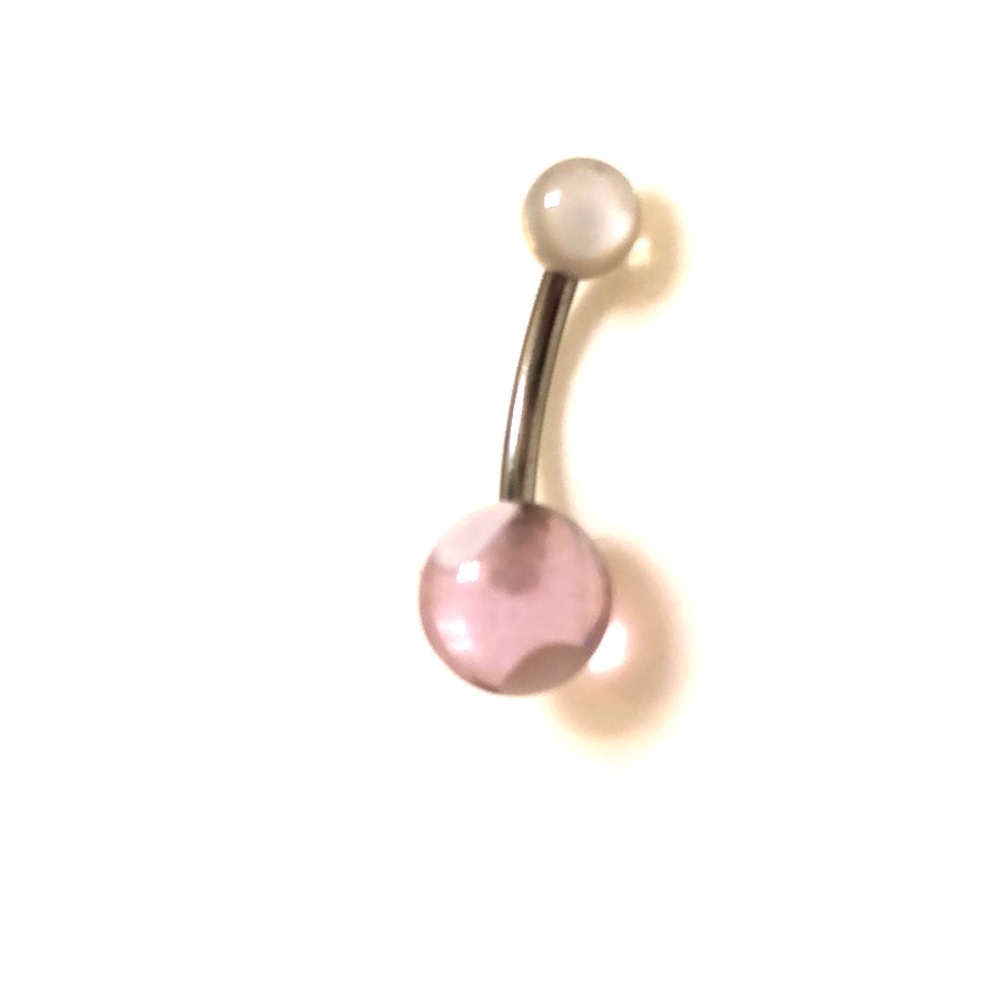 Free with $15+ purchase Lavender Belly Button Ring